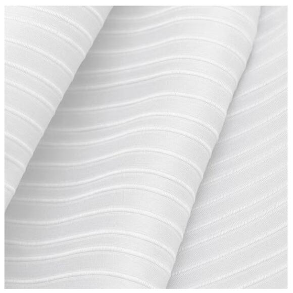 Glacier Bay 71 in. x 74 in. White Fabric InstaCurtain - Picture 2 of 5